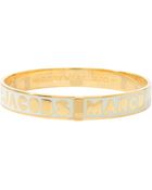 Marc By Marc Jacobs Logo Bangle Bracelet - Lyst