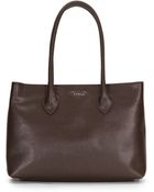 Furla Martha Saffiano Leather Tote - Lyst