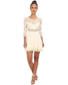 Free People Lacey Affair Dress - Lyst