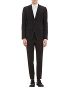 Jil Sander Two-Button Worsted Suit - Lyst