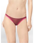 Calvin Klein Bottoms Up Thong - Lyst