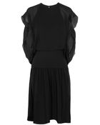 Chloé Silk-Georgette Dress - Lyst