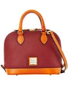 Dooney & Bourke Bitsy Leather Colorblock Bowler Bag - Lyst
