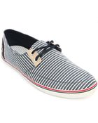 Lacoste Bardos 2 Navy Lace-Up Espadrilles - Lyst