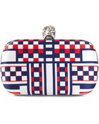 Alexander McQueen 'Skull' Box Clutch - Lyst