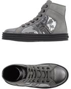 Hogan Rebel High tops Trainers - Lyst