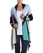 BCBGMAXAZRIA Beret Color-Blocked Cardiganwrap - Lyst