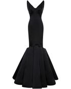 Zac Posen Stretch Duchess Gown - Lyst