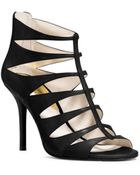 Michael Kors Mavis Open-Toe Leather Sandal - Lyst