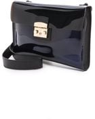 Furla Candy Vanilla Medium Pouchette - Ink - Lyst