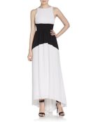 Tibi Silk Maxi Dress - Lyst