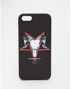 Asos Iphone 5 Cover with Rams Skull Print - Lyst