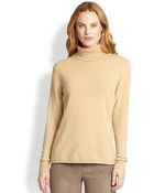 Lafayette 148 New York Wool/Cashmere Turtleneck Sweater - Lyst
