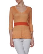 Emporio Armani Short Sleeve Sweater - Lyst