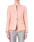 Max Mara Collarless Cashmere Jacket - Lyst