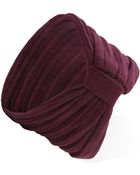 Forever 21 Knit Ruched Bow Headwrap - Lyst