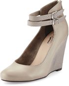 Seychelles Herestoyou Ankle-Wrap Wedge - Lyst