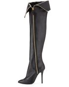Giuseppe Zanotti Side-Zip High-Heel Boot - Lyst