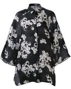 Giambattista Valli Flower Print Blouse - Lyst