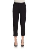 Ellen Tracy Cropped Trousers - Lyst