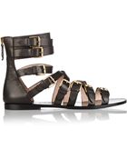 Vivienne Westwood Anglomania Leather Gladiator Sandals - Lyst