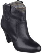 Nine West Sweetsent Leather Or Suede Booties - Lyst