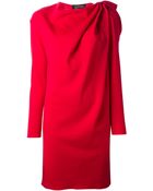Lanvin Long Sleeve Dress - Lyst