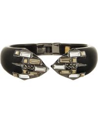 Alexis Bittar Cubist Medium Patchwork Hinge Bracelet - Lyst