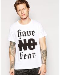 Cheap Monday Have No Fear T-Shirt - Lyst