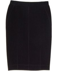By Malene Birger Black Polson Skirt - Lyst