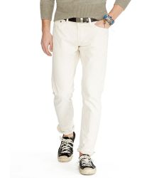 Ralph Lauren Polo Varick Slim-Straight Canvas Pants - Lyst