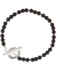 Gucci Men'S Sterling Silver Boule Bracelet - Lyst