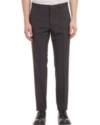 Jil Sander Worsted Clive Trousers - Lyst