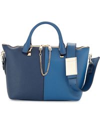 Chloé Baylee Medium Bicolor Shoulder Bag - Lyst