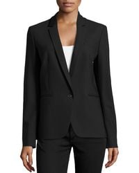 Michael Kors One-Button Blazer - Lyst