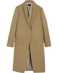 J.Crew Collection Harris Tweed Wool Coat - Lyst