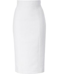 L'Wren Scott High-Waisted Pencil Skirt - Lyst