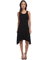 Karen Kane Rory Reverse Seam Dress - Lyst