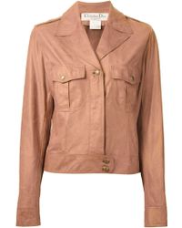 Dior Fitted Jacket - Lyst