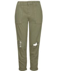 Topshop Relaxed Utility Trousers - Lyst