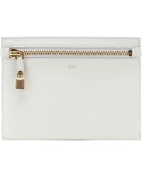 tom ford white clutch