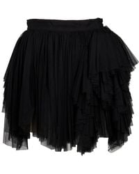 Lublu Mini Tulle Skirt - Lyst