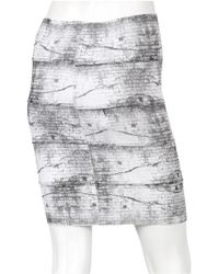 Pleasure Doing Business 5-band Skirt in Black/white - Lyst