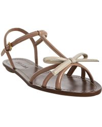 prada nude flats