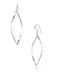Argento Vivo Marquise Earrings - Lyst