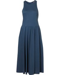 maxi dress with zip