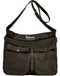 barbour wax retriever bag