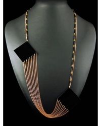 Zelia Horsley Jewellery Equilateral Square Necklace - Lyst