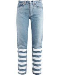 Lulu & Co Vintage Mid-Rise Straight-Leg Jeans - Lyst