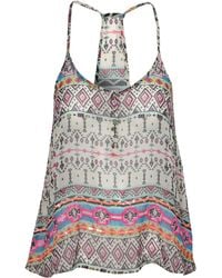 Jane Norman Neon Tribal Print Cami Top - Lyst